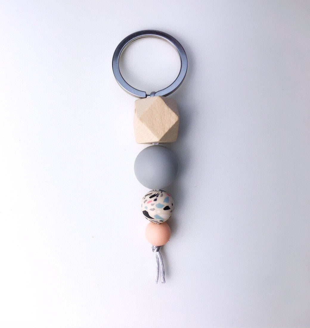 Schlüsselanhänger -LITTLE KEY- confetti Keychain